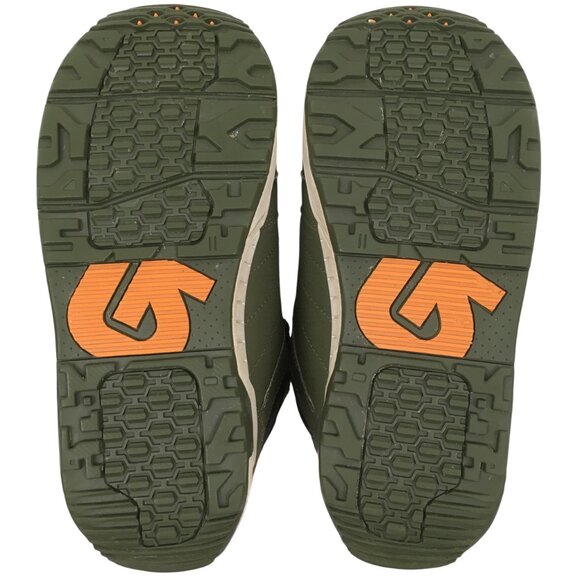 Almost Like New Burton Moto Snowboard Boots!  US 9 Euro 42 Army Green Speed Lace
